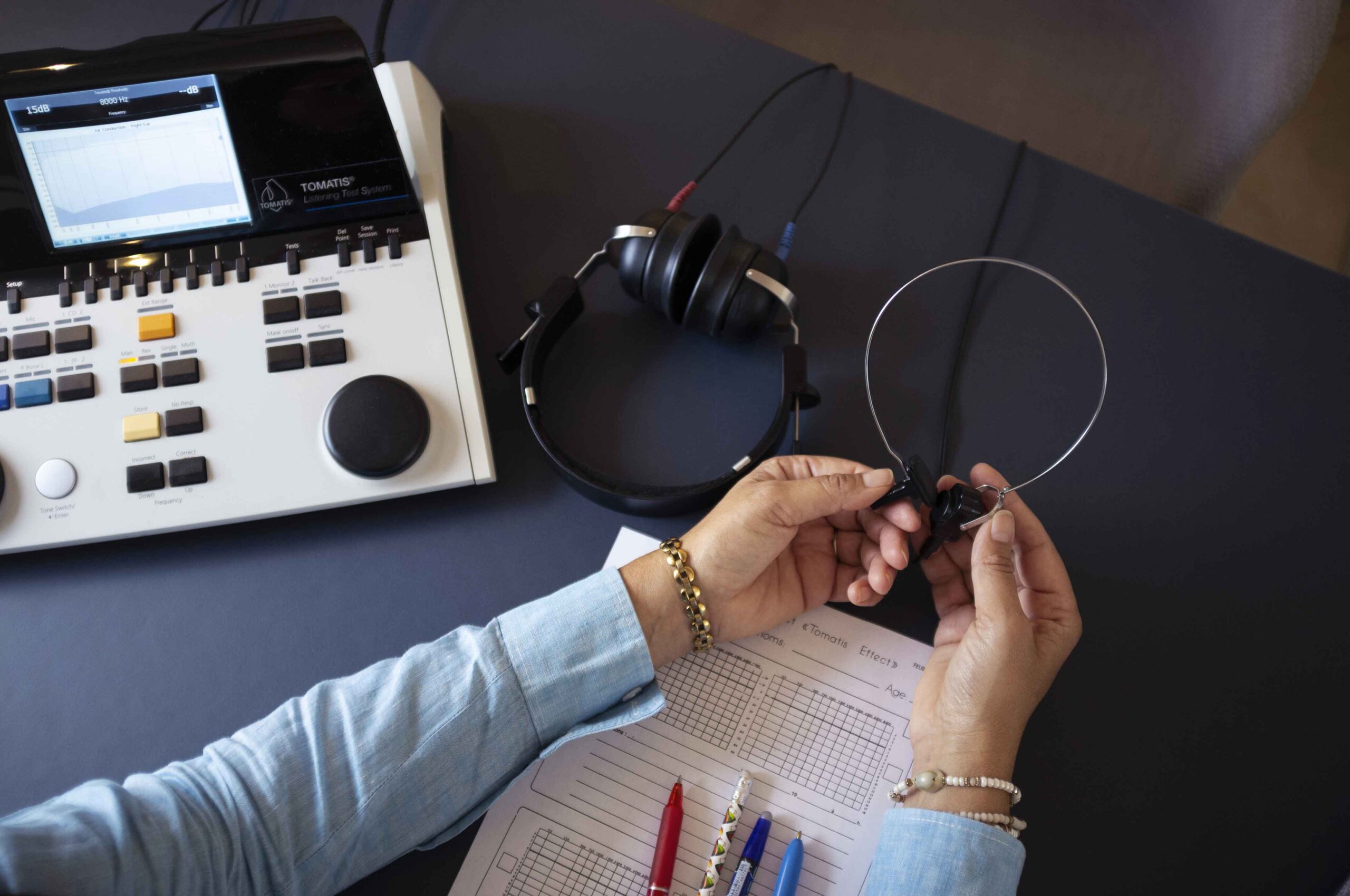 instruments pour la méthode tomatis